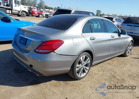 2015 Mercedes-Benz C 300 from USA, damaged, VIN 55SWF4JBXFU075426